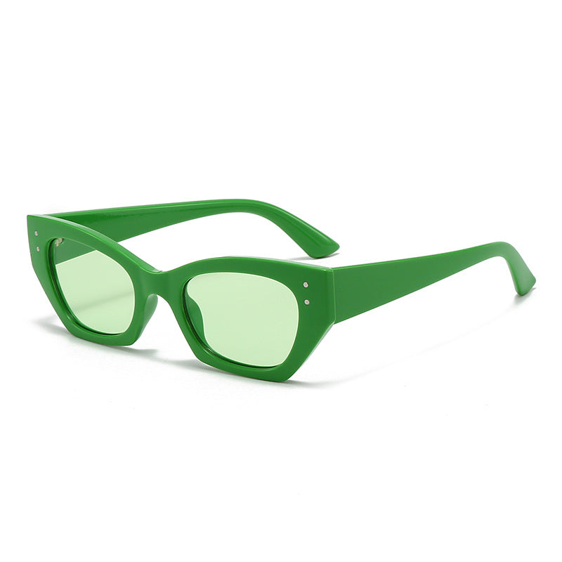 Damen moderne Fashion-Sonnenbrille im innovativen Design Karnz