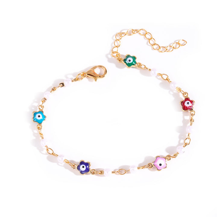 Bunte Charme Fußkettchen Karnz