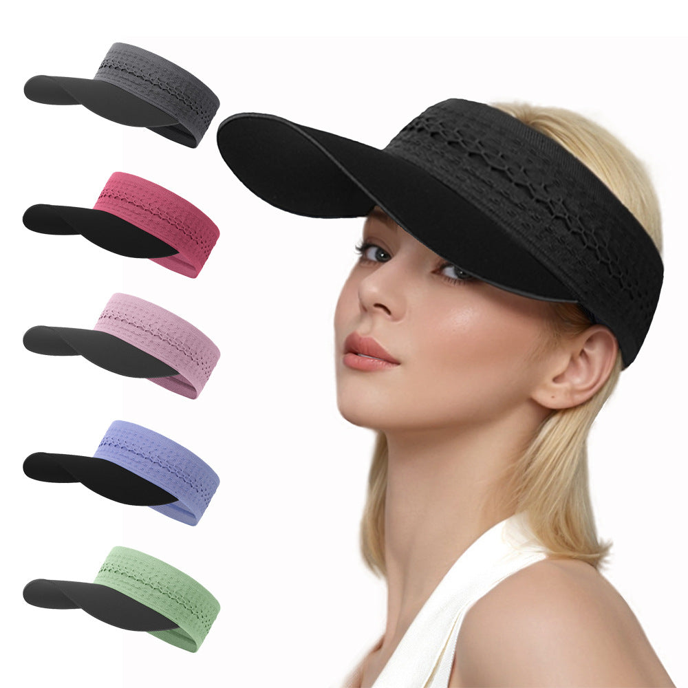 Damen Sportliche Sonnenblende mit atmungsaktivem Netzdesign Karnz