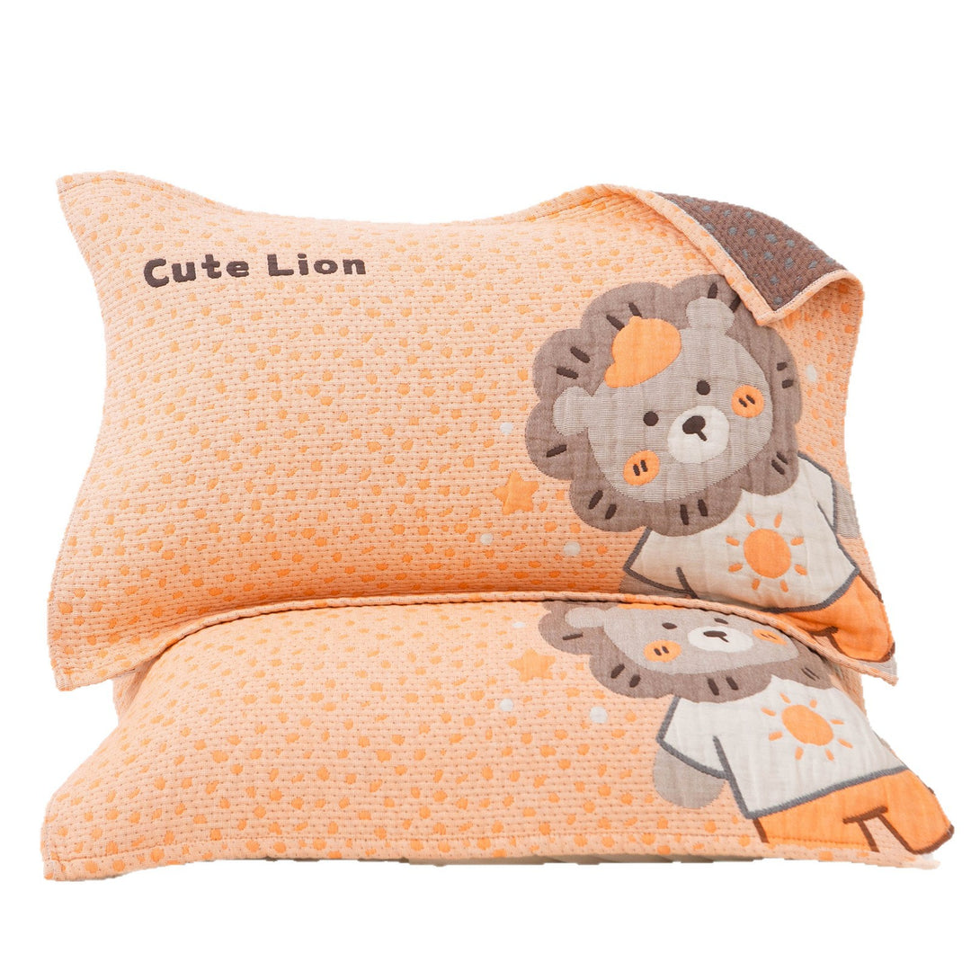 Damen Kopfkissenbezug mit floralem Design Karnz