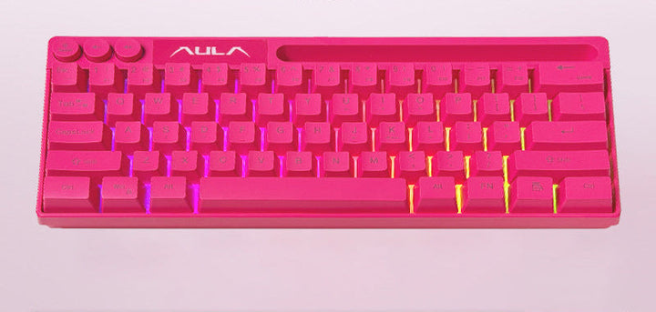 Drahtlose RGB ultraflache mechanische Tastatur Karnz