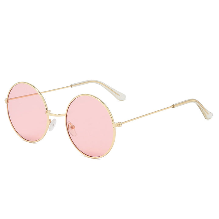 Zeitgenössische runde Rahmen-Sonnenbrille