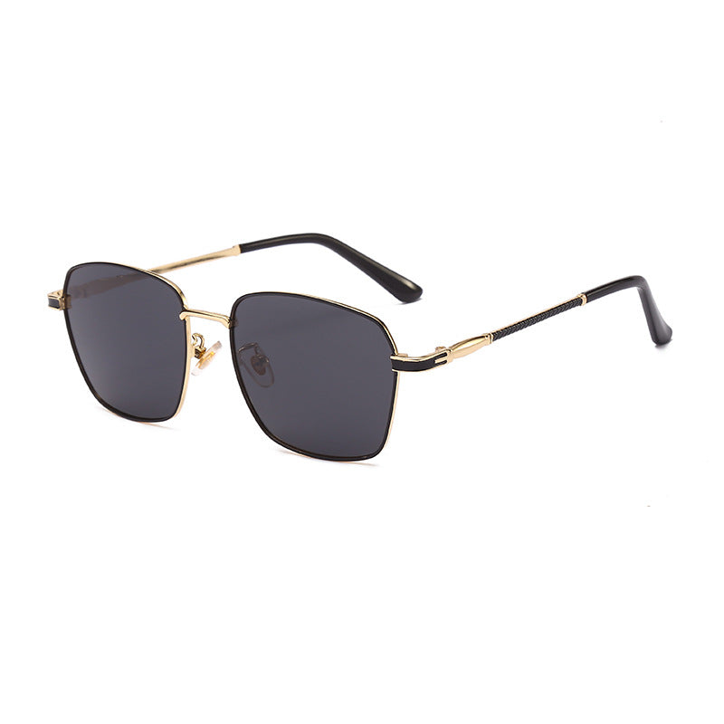 Herren Quadratische Designer-Sonnenbrille mit hochgradigem UV-Schutz Karnz