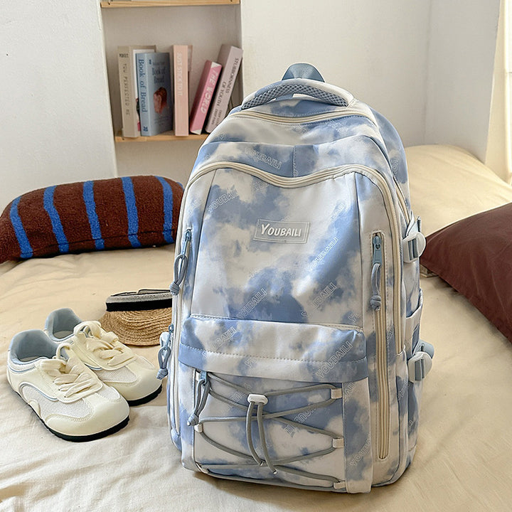 Multifunktionaler Tie-Dye Rucksack Karnz