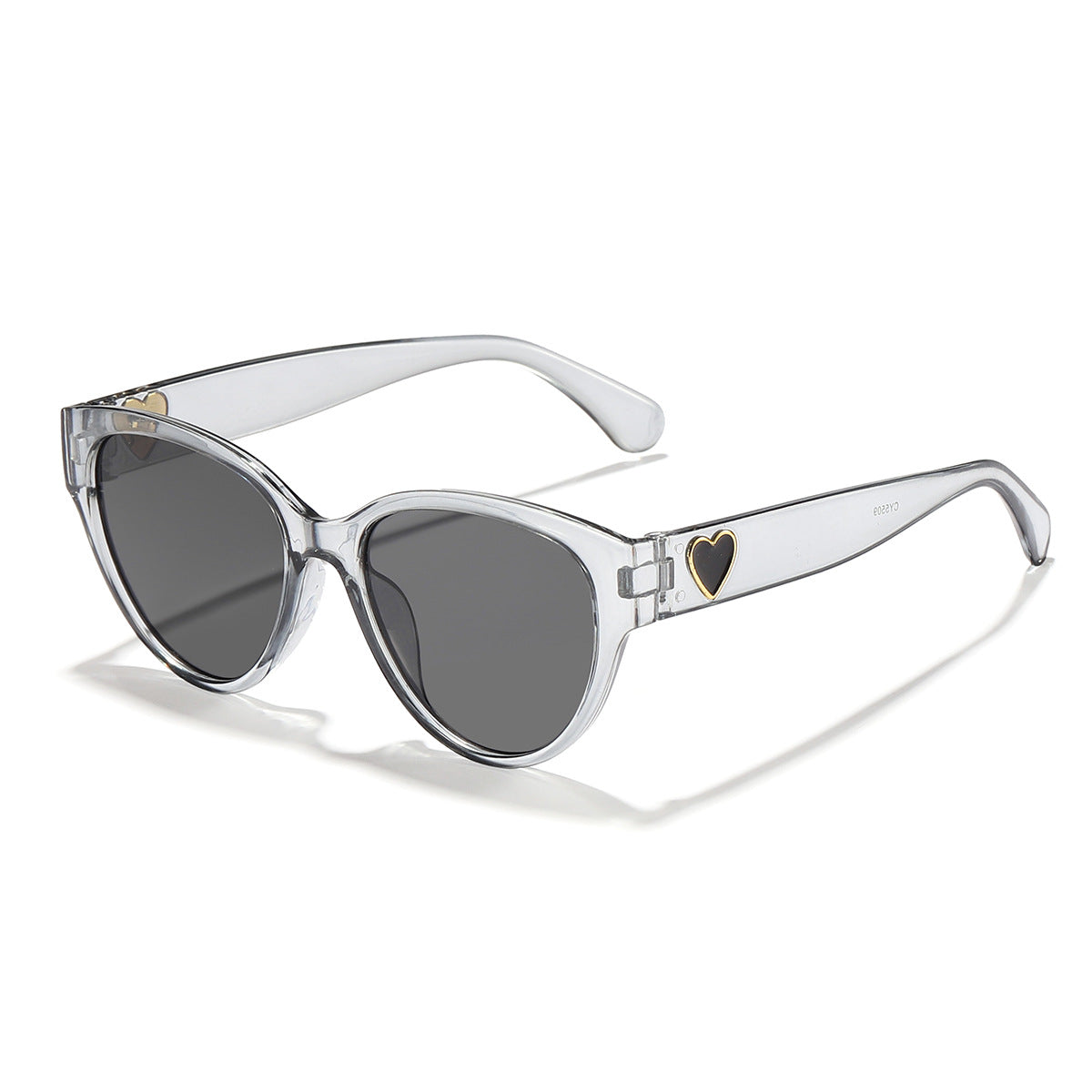 Damen Cat-Eye Sonnenbrille mit herzförmigem Detail und UV-Schutz Karnz
