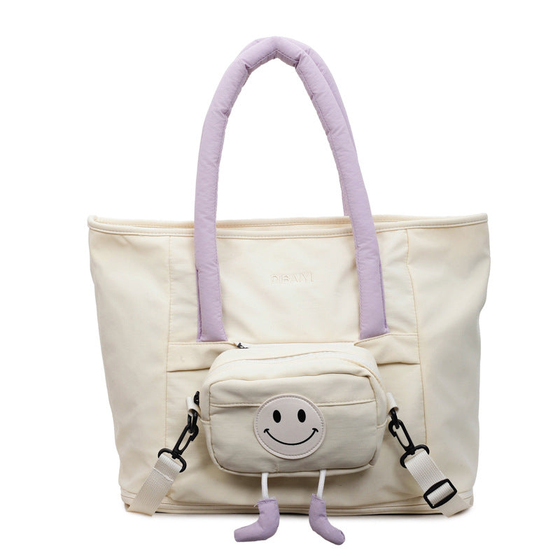 Stylische Mehrfachfach-Tote-Tasche