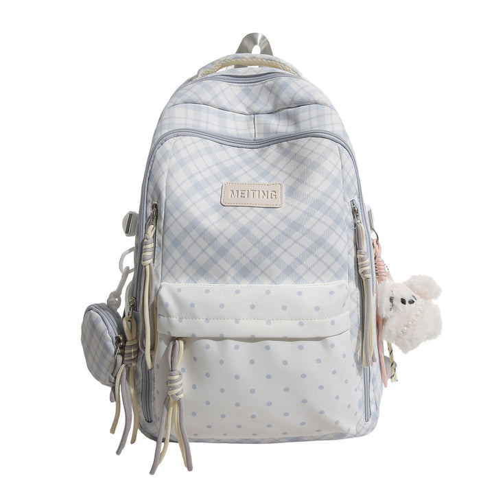 Stylische Karomuster-Rucksack Karnz