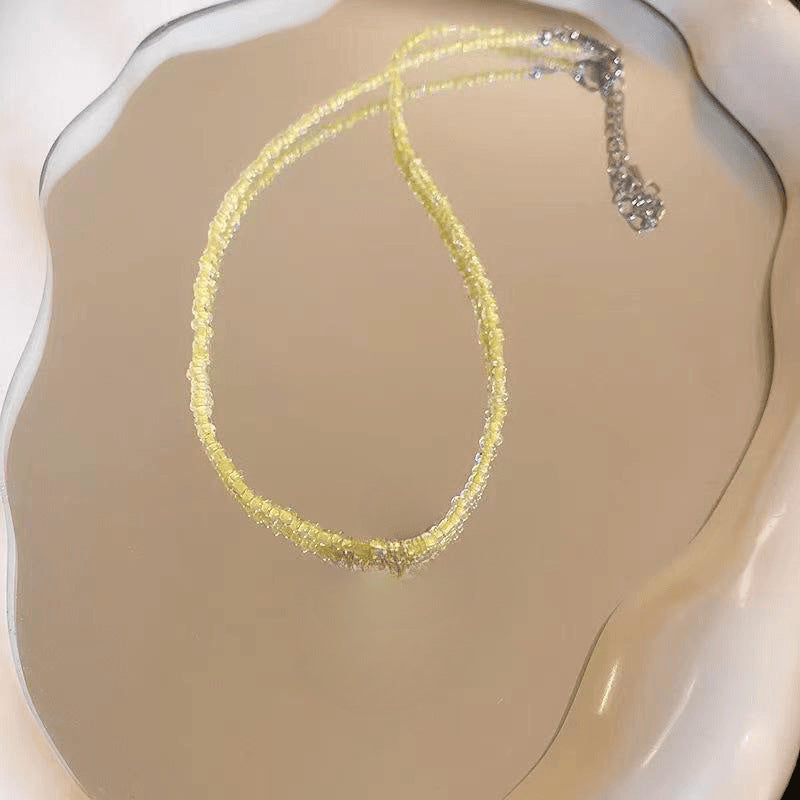Handgefertigtes Perlen Choker Halsband Karnz