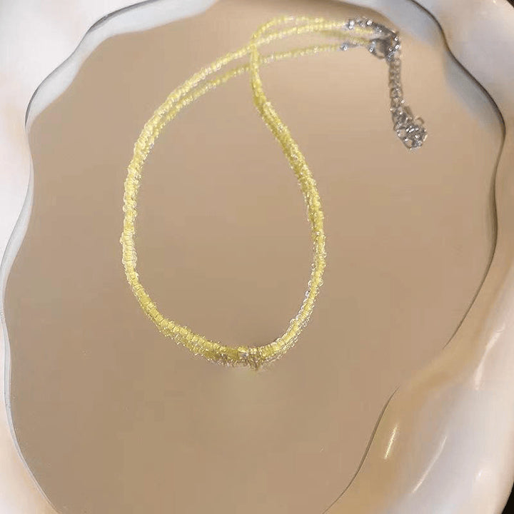 Handgefertigtes Perlen Choker Halsband Karnz
