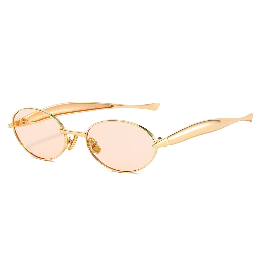 Elegante ovale Rahmen-Sonnenbrillen Karnz
