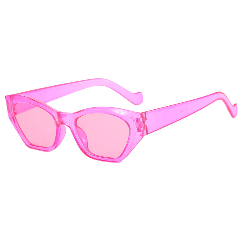 Damen einzigartige geometrische Sonnenbrille Karnz