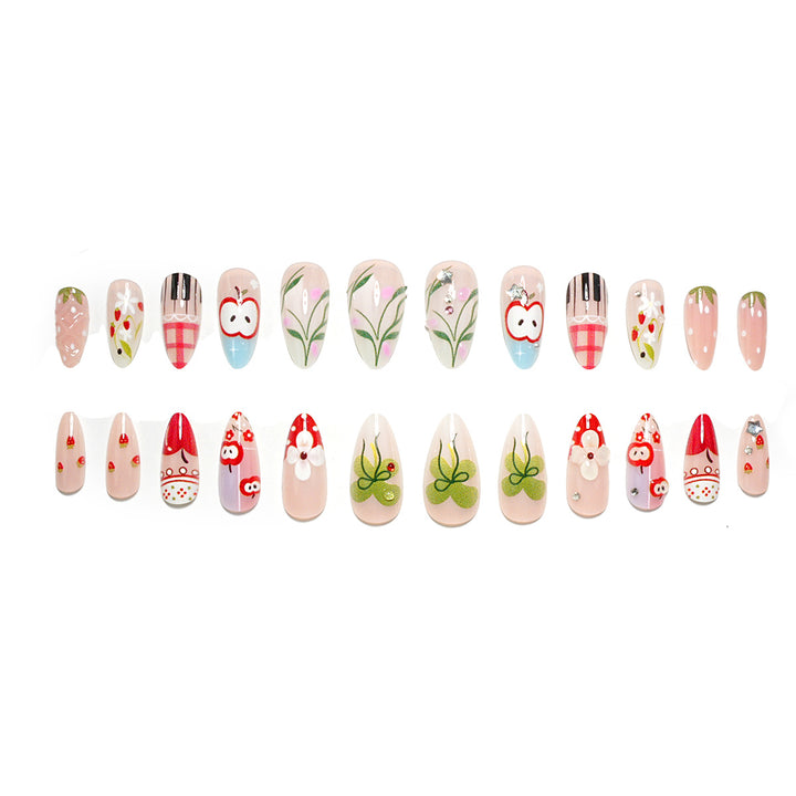 Künstlerisches Nagelkunstdesign