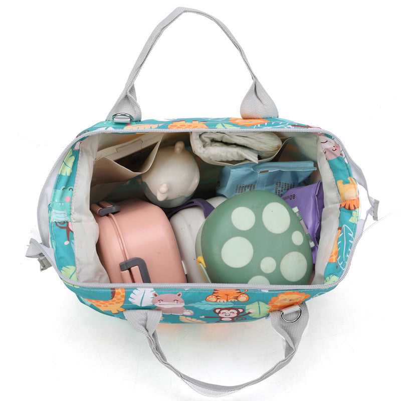 Verspielte gemusterte Reisetasche Karnz
