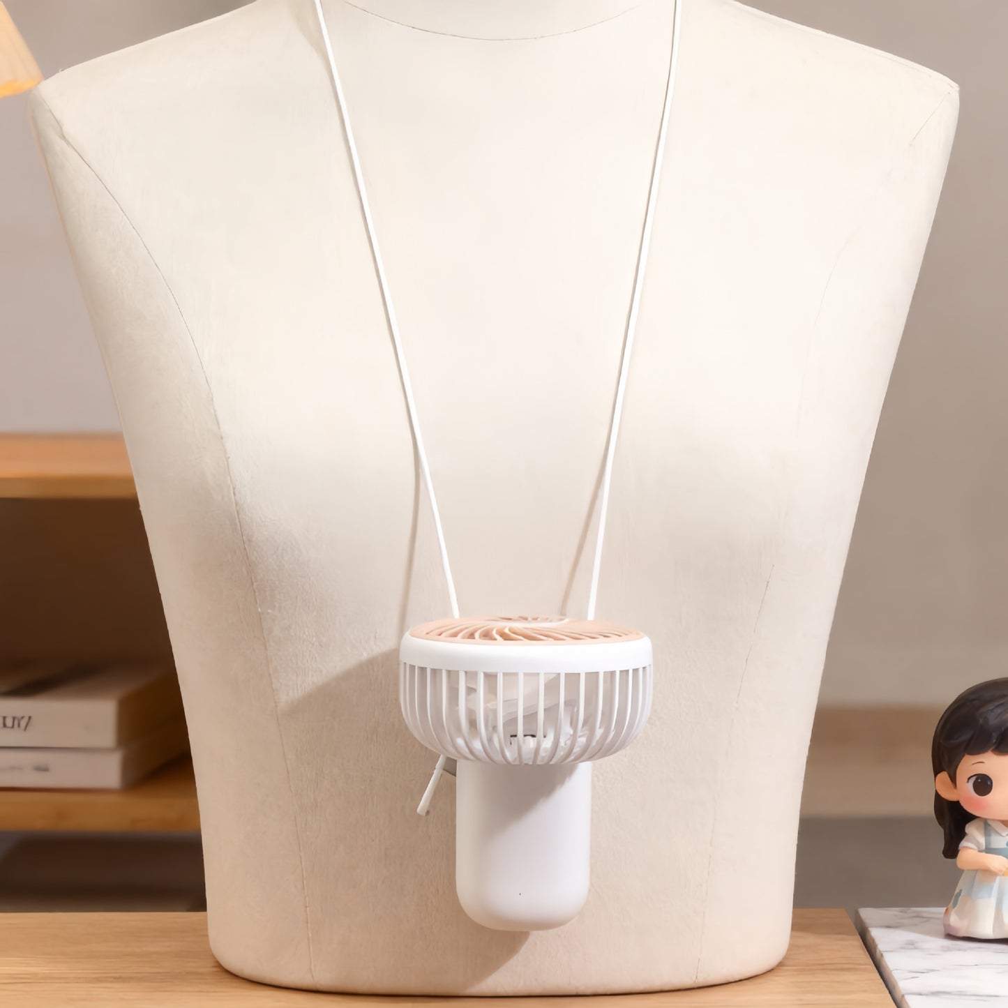 Damen Tragbarer Handventilator mit verspieltem Einhorn-Design Karnz