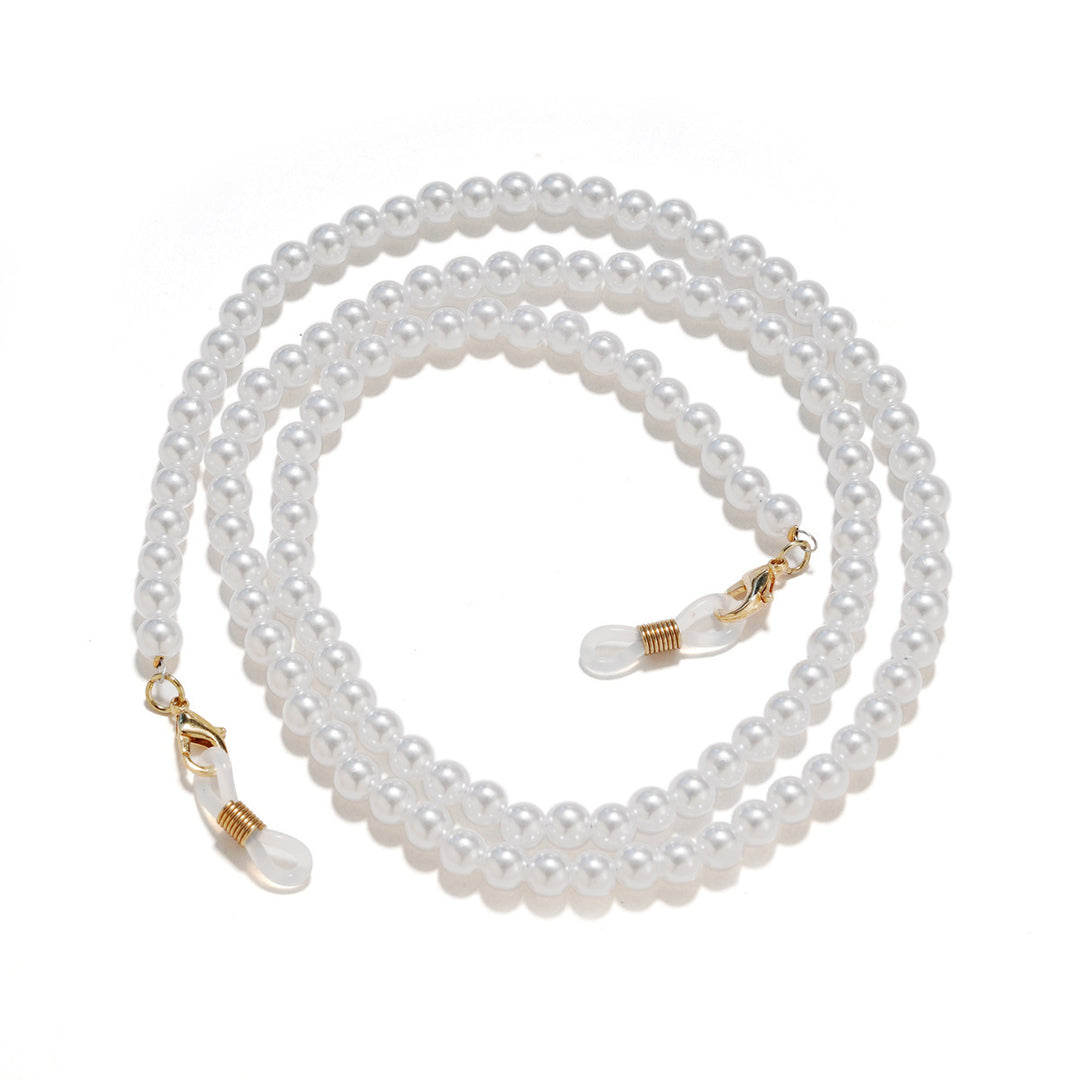 Perlencollier mit Praktischem Kettenhalter Karnz