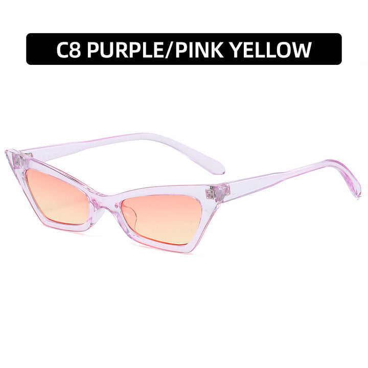 Elegante Katzenaugen-Sonnenbrille  1787664698
