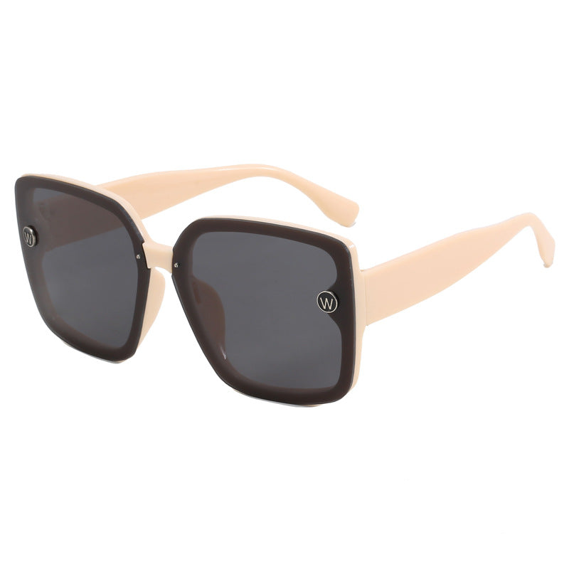 Damen modische quadratische Sonnenbrille mit extravagantem Design Karnz