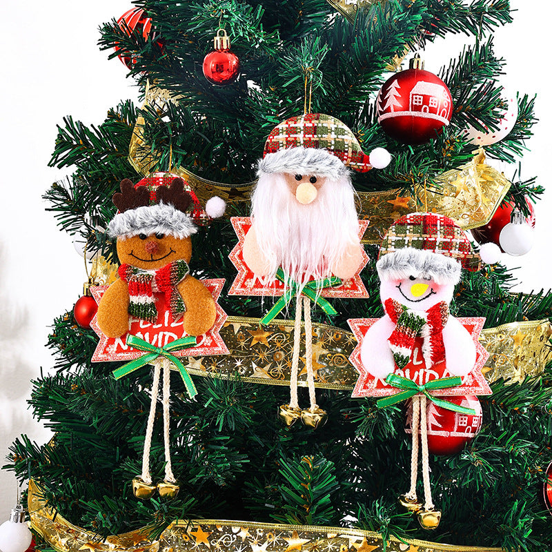 Niedlicher Schneemann Weihnachtsbaum-Anhänger Karnz