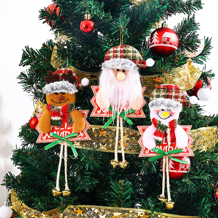 Niedlicher Schneemann Weihnachtsbaum-Anhänger Karnz