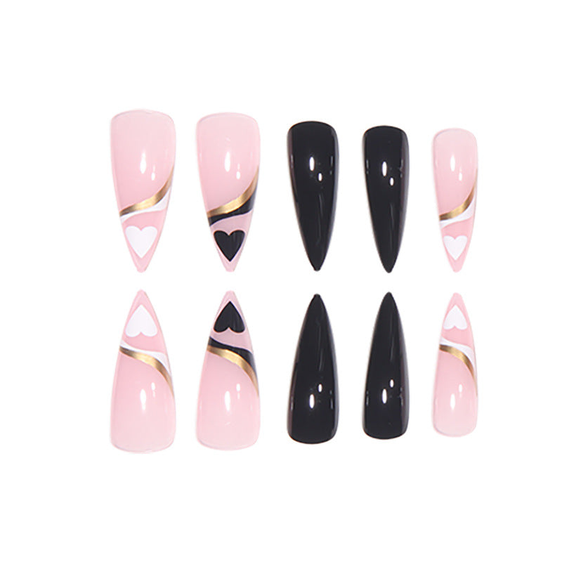Elegantes Stiletto-Nagelkunst-Set Karnz
