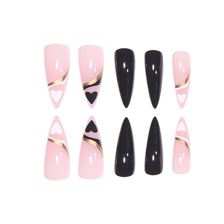 Elegantes Stiletto-Nagelkunst-Set Karnz