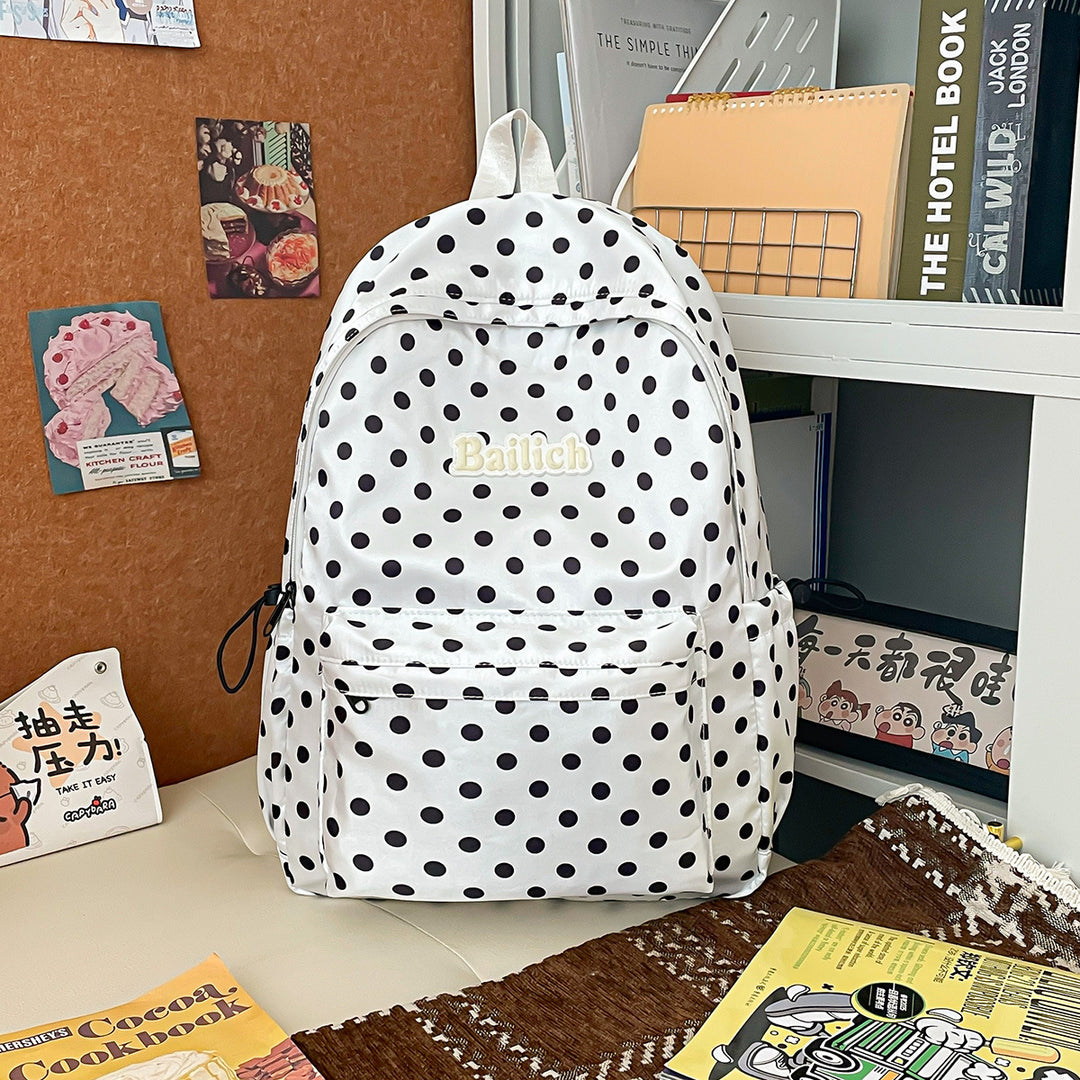 Fun gemusterter Schulrucksack Karnz