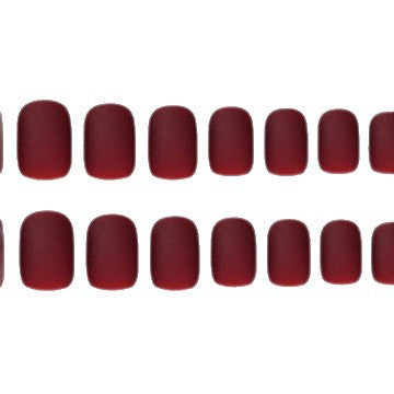 Matte Finish Press-On Nail Set Karnz 178815*10mm0162
