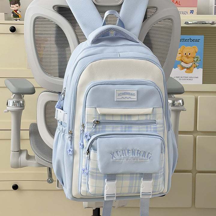 Stylischer Mehrfach-Taschen-Rucksack