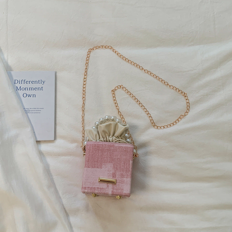 Mini Zugband-Handtasche