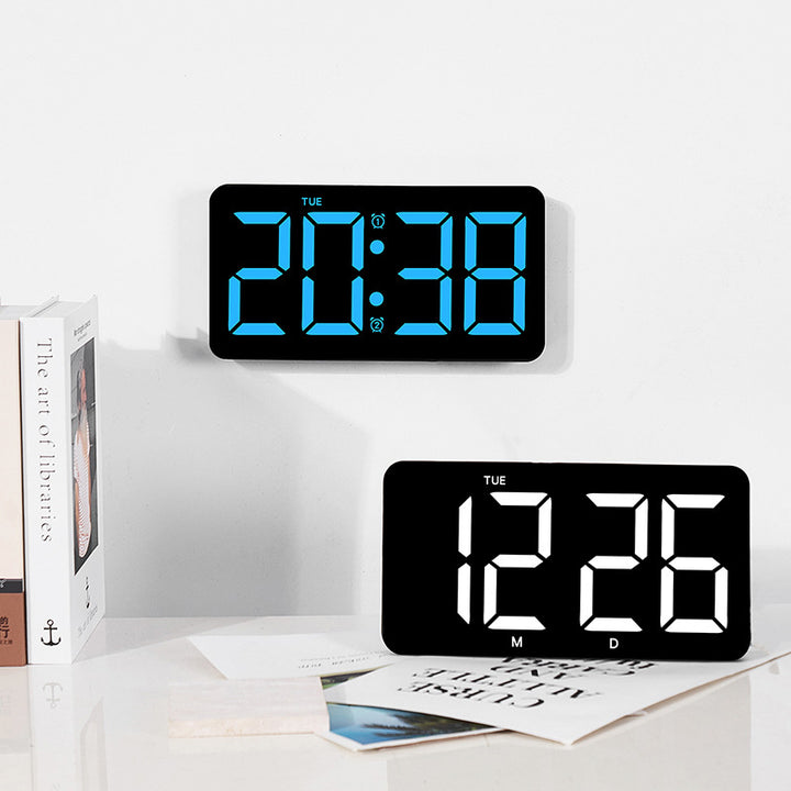 Digitaler LED-Wecker mit großem Display Karnz