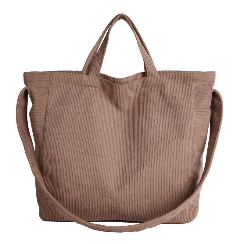 WoSoft Corduroy Tote Bag Karnz