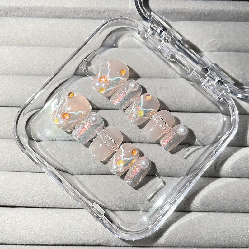 Dekorative Künstlerische Druck-Nageltips