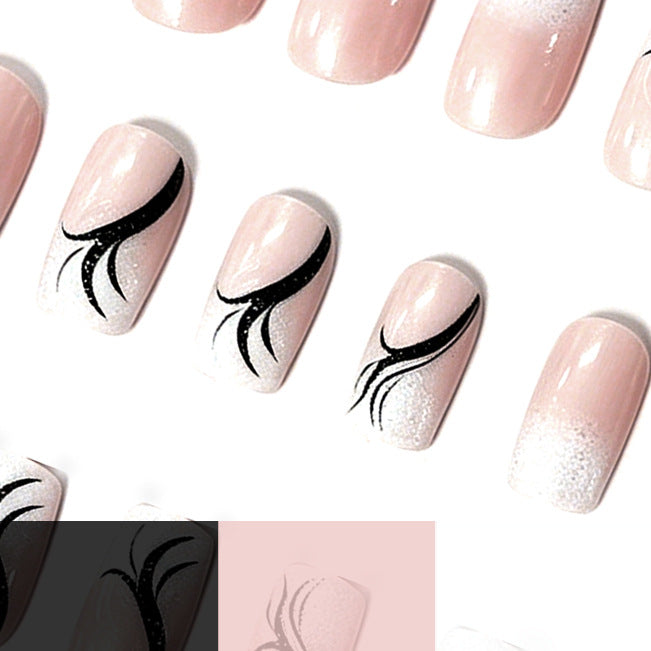 Elegante französische Spitzen-Acryl-Nagelverstärkungen Karnz 1789915459