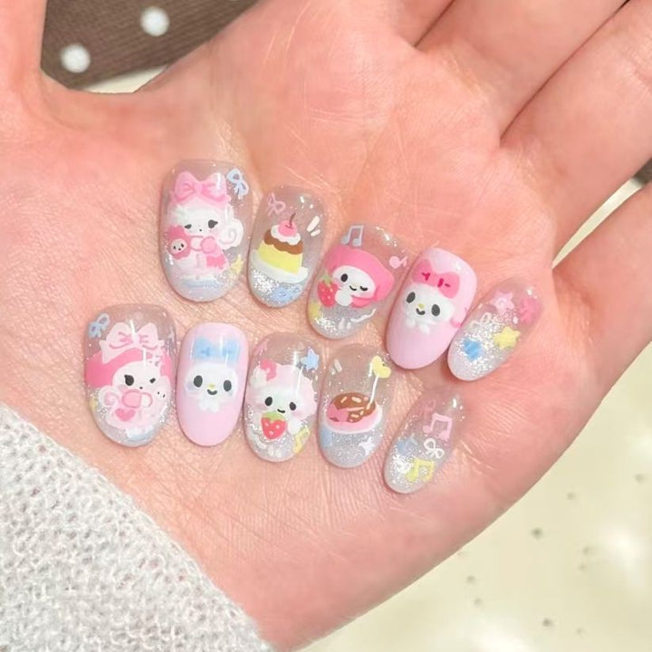 Künstlerisches Ombre Glitter Nagelkunst Set Karnz