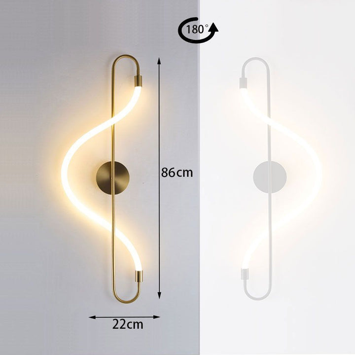 Zeitgenössische Wandlampe