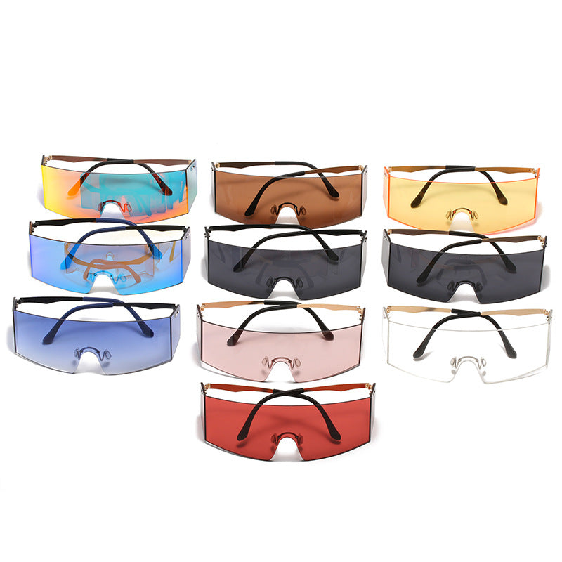 Damen Futuristische Sportsonnenbrille Karnz