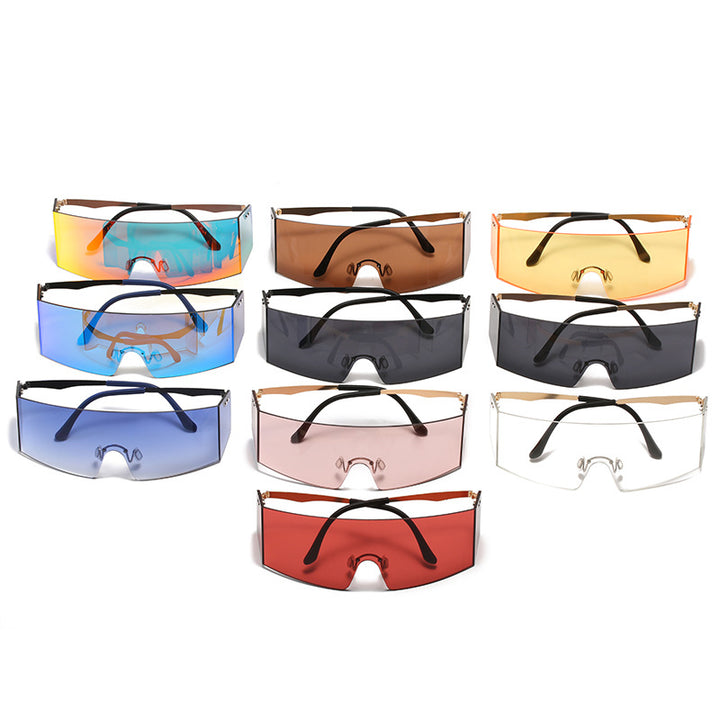 Damen Futuristische Sportsonnenbrille Karnz