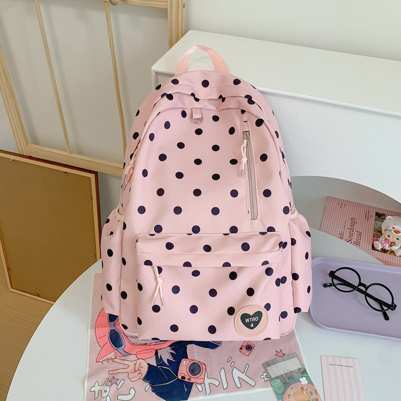 Trendy Punkte Rucksack Karnz