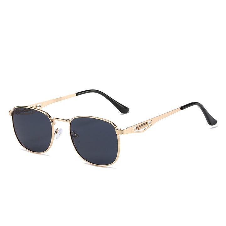 Damen Modische Pilotensonnenbrille mit hochwertigem Metallrahmen Karnz