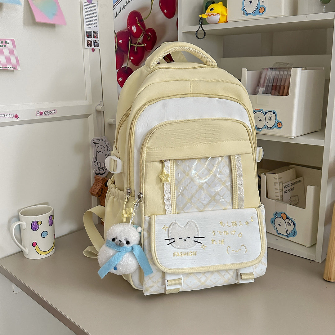 Verspielter Grafikdesign-Rucksack Karnz