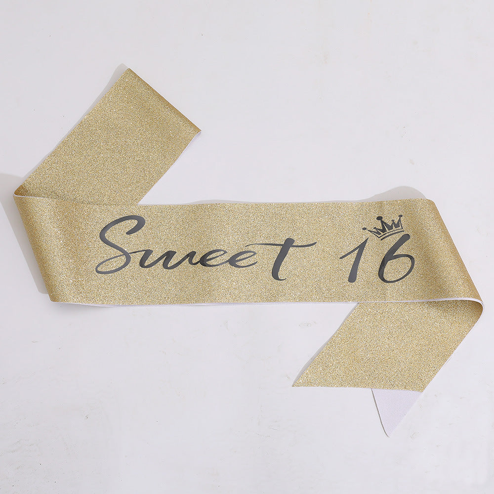 Damen Glamouröse Tiara mit strassverziertem Design Karnz