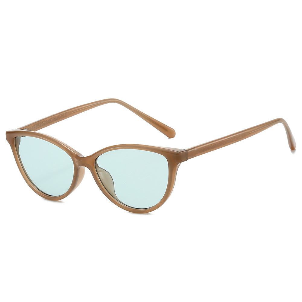 Damen Cat-Eye Sonnenbrille mit stilvollen Akzenten Karnz