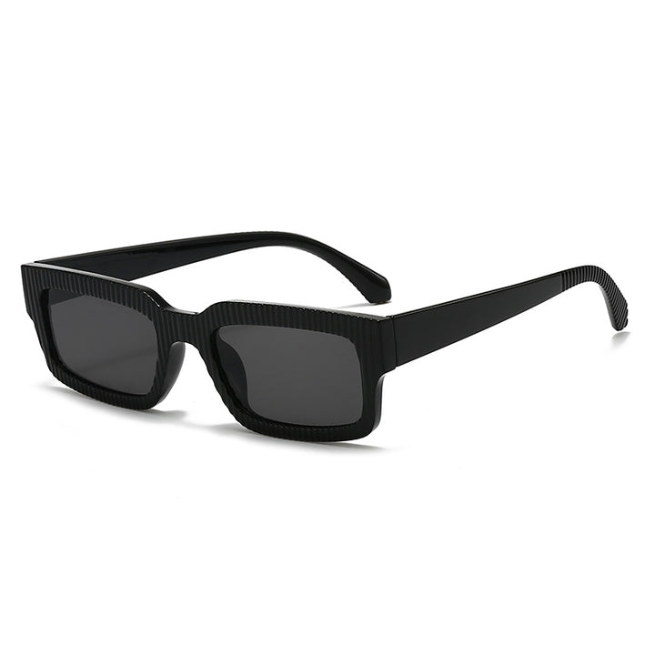 Damen modische Sonnenbrille mit geometrischem Rahmen Karnz