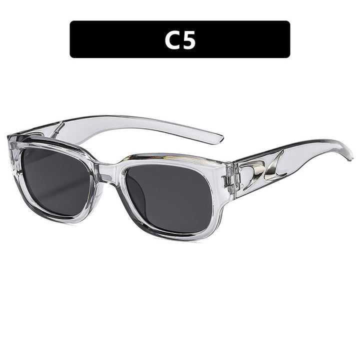 Damen Sonnenbrille im modischen Retro-Design mit stilvollen Akzenten Karnz