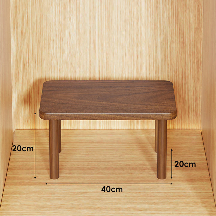 Verstellbarer Mehrhöhe Holz Monitorständer und Desktop Regal