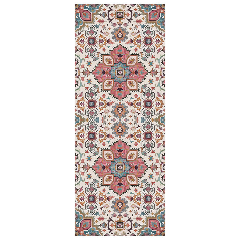 Blumenmuster Läufer Teppich