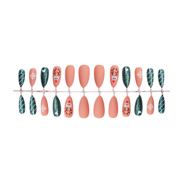 Kreatives Nagelkunstset mit winterlichem Design Karnz