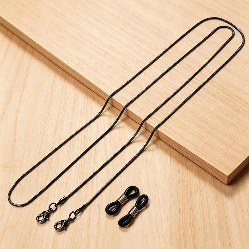 Verstellbare Metallische Sonnenbrillen Kette Karnz