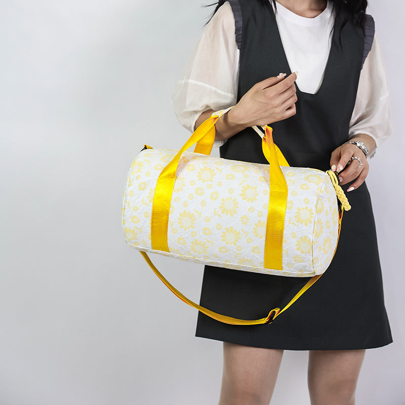 Blumenmuster Wochenend Reise Duffle Tasche Karnz