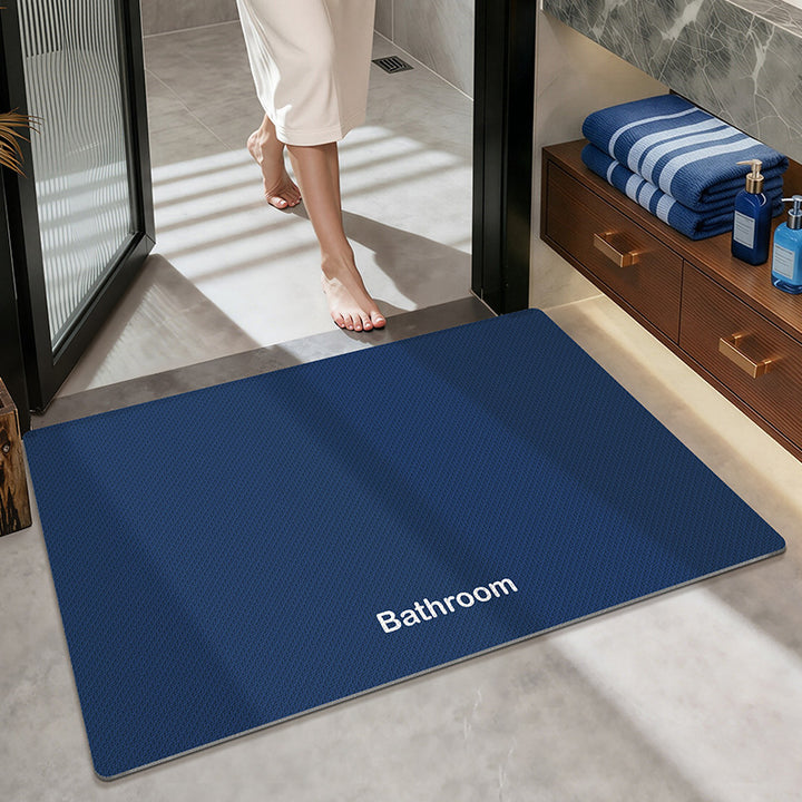 Badematte für Badezimmerboden Dekor